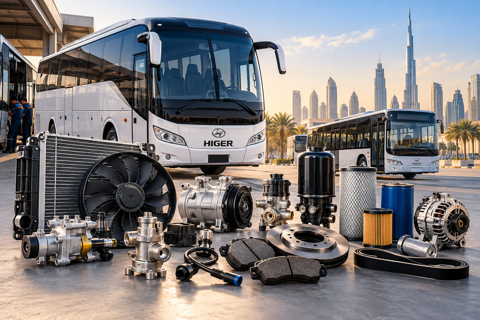 Higer Bus Spare Parts in Dubai – A Buyer's Guide for UAE Fleets